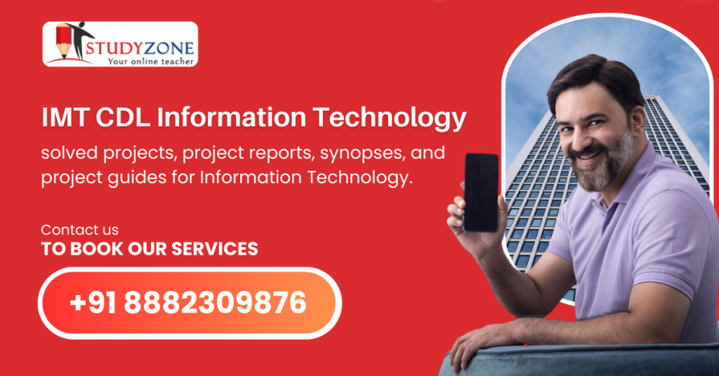 IMT CDL IT project report