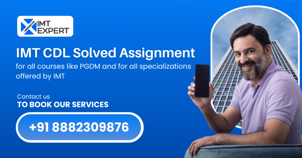 IMT CDL Solved Assignment
